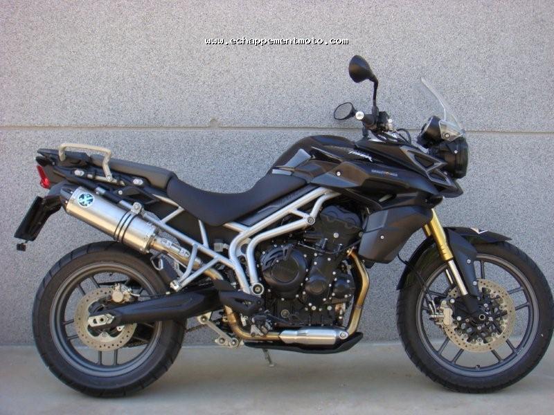 ECHAPPEMENT MOTO TRIUMPH 800 TIGER 2011 IXIL OVALE XTREM EVOLUTION OT4048VSE